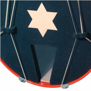 RockBag Drum Accessory - Silent Impact Bass Drum Front Skin Practice Pad, 55,5 cm / 22 in