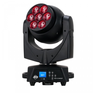 American DJ Vizi Q Wash 7 ruchoma głowa LED DMX Wash Zoom 7x40W RGBW