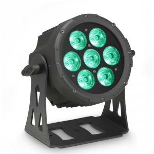 Cameo CLPFLATPRO7 - 7 x 10 W FLAT LED RGBWA PAR w czarnej obudowie