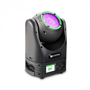 Cameo MOVO BEAM Z 100 - Unlimited Rotation Beam Moving Head with LED Ring and Zoom