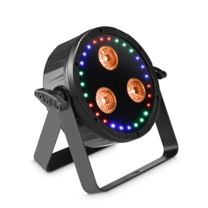 Cameo FLAT STAR - Flat 2-in-1 RGBWA+ UV PAR Light with RGB Ring