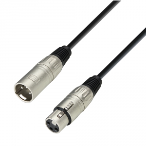 Adam Hall Cables K3 MMF 0100 - przewd mikrofonowy XLR eskie - XLR mskie, 1 m
