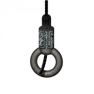 Adam Hall Accessories S 50 S V2 - Uchwyt liny stalowej do liny 4?5 mm, z piercieniem czcym
