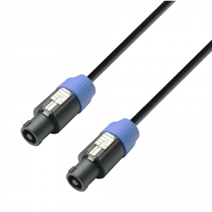 Adam Hall Cables K3 S215 SS 0200 - przewd gonikowy 2 x 1,5 mm2 standardowe zcze gonikowe 4-stykowe - standardowe zcze gonikowe 4 stykowe, 2 m