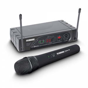 LD Systems ECO 16 HHD B 6 bezprzewodowy system mikrofonowy z rcznym mikrofonem dynamicznym, 16-kanaowy