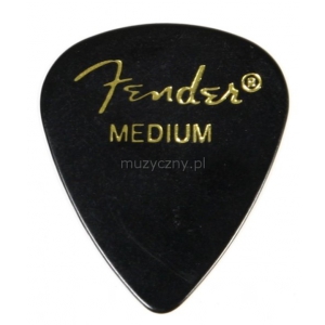 Fender 351 Black Pick medium kostka gitarowa