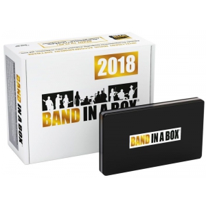 PG Music Band-in-a-Box Audiophile Edition 2018 (MAC) upgrade z wersji 2016 lub wczeniejszej, wersja pudekowa