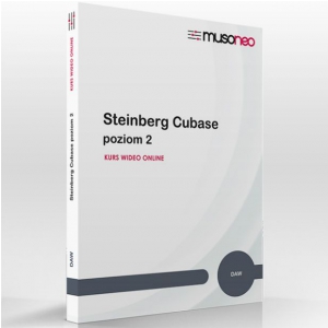 Musoneo Steinberg Cubase Poziom 2 - kurs video PL, wersja elektroniczna