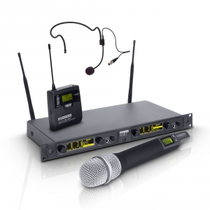 LD Systems WIN 42 HBH 2 mikrofon bezprzewodowy nagowny i dorczny