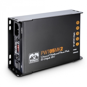 Palmer MI PWT 05 MK 2 uniwersalny zasilacz sieciowy 9V do pedalboardw, 5 wyj