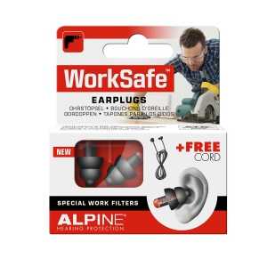 Alpine WorkSafe zatyczki do uszu (para)