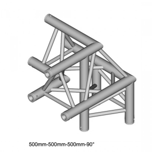 DuraTruss DT 33/2-C41-X element konstrukcji aluminiowej - krzyżak