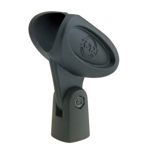K&M 85050-500-55 uchwyt mikrofonowy wski (~22mm), metalowe gniazdo bez redukcji w komplecie