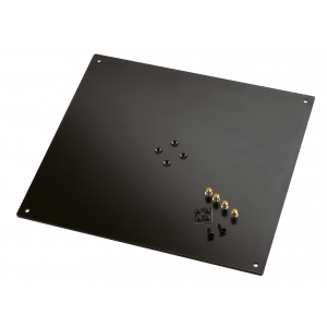 K&M 26792-042-56 pyta do montau monitorw studyjnych na statywach, 420 x 5 x 380 mm, 6.352 kg