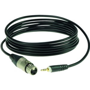 Klotz kabel XLRf / mini TRS 1,5m
