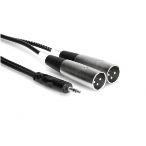 Hosa CYX-403M kabel TRS 3.5mm - 2 x XLRm, 3m