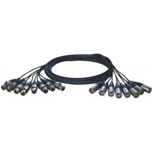 ALVA X8X8-PRO-2 kabel 8 x XLRm - 8 x XLRf 2m