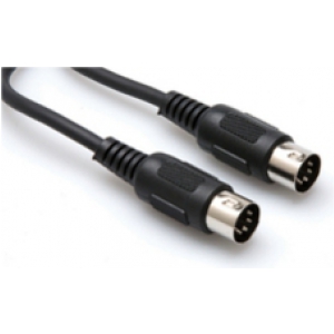 Hosa MID-305BK kabel MIDI 5-pinowe DIN 1.5m