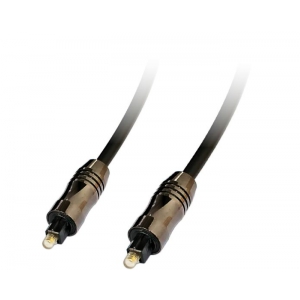 ALVA OK0200-PRO kabel optyczny Toslink metal 2m