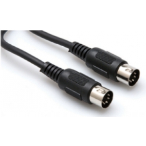 Hosa MID-303BK kabel MIDI 5-pinowe DIN 0.91m