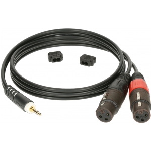 Klotz AY8 0300 kabel mini TRS / 2xXLRf 3m