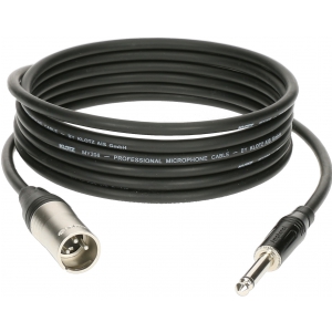 Klotz kabel mikrofonowy XLRm / TS 1m