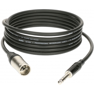 Klotz kabel mikrofonowy XLRm / TRS 1m