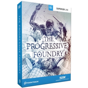Toontrack Progressive Foundry SDX biblioteka brzmie