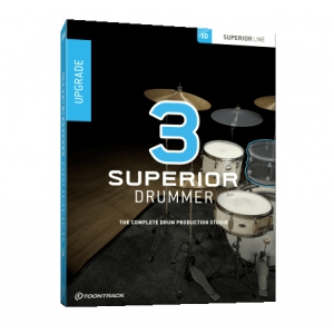Toontrack Superior Drummer 3.0 Upgrade instrument wirtualny, upgrade z Superior Drummer 2.0 do Superior Drummer 3.0