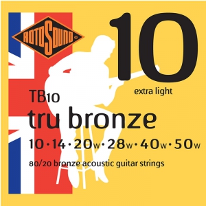 Rotosound TB10 struny do gitary akustycznej 10-50