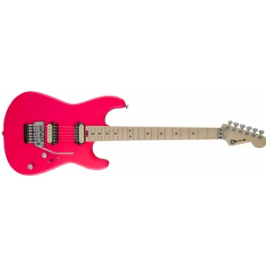Charvel Pro-Mod San Dimas Style 1 HH FR M, Maple Fingerboard, Neon Pink gitara elektryczna