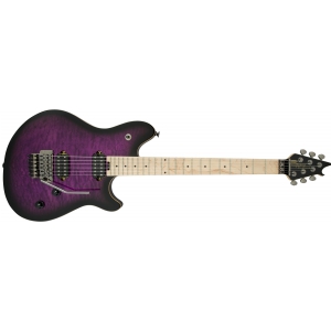 EVH Wolfgang WG Standard, Quilt Maple Top, Maple Fingerboard, Transparent Purple Burst gitara elektryczna