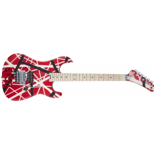 Fender Striped Series 5150, Maple Fingerboard, Red, Black and White Stripes