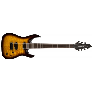 Jackson JS Series Dinky Arch Top JS32-7Q DKA HT, Rosewood Fingerboard, Tobacco Burst gitara elektryczna