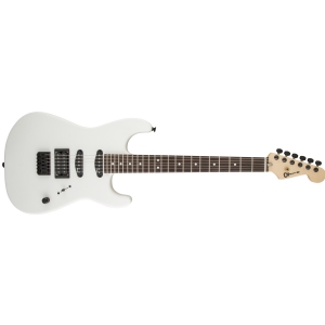 Charvel USA Select San Dimas Style 1 HSS HT, Rosewood Fingerboard, Snow Blind Satin gitara elektryczna