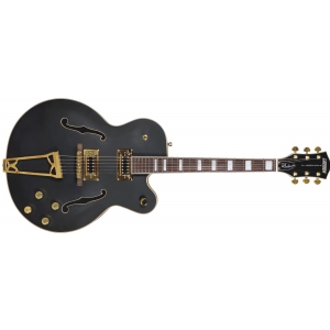 Gretsch G5191BK Tim Armstrong Signature Electromatic Hollow Body, Gold Hardware, Flat Black gitara elektryczna