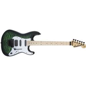 Jackson X Series Signature Adrian Smith SDXQ, Maple Fingerboard, Transparent Green gitara elektryczna