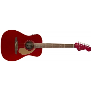 Fender Malibu Player, Walnut Fingerboard, Candy Apple Red gitara elektroakustyczna