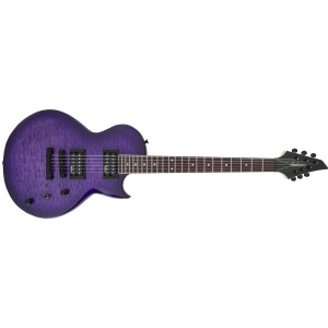 Jackson JS Series Monarkh SC JS22Q, Amaranth Fingerboard, Transparent Purple Burst gitara elektryczna