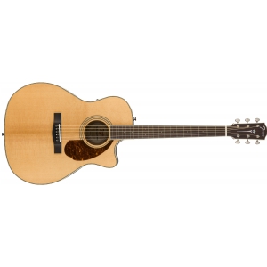 Fender PM-4CE Auditorium Limited, Ovangkol Fingerboard, Natural w/case gitara elektroakustyczna