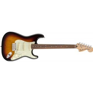 Fender Deluxe Roadhouse Stratocaster Pau Ferro Fingerboard, 3-Color Sunburst gitara elektryczna