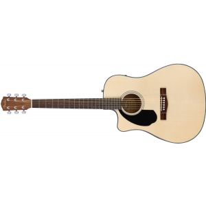 Fender CD-60SCE Left-Hand, Natural gitara elektroakustyczna