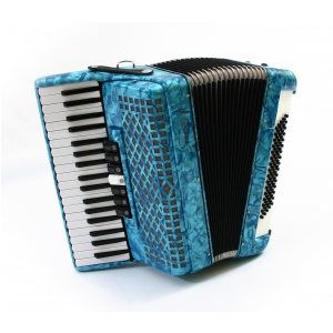 Paoloni P8001-BK akordeon (80, niebieski)