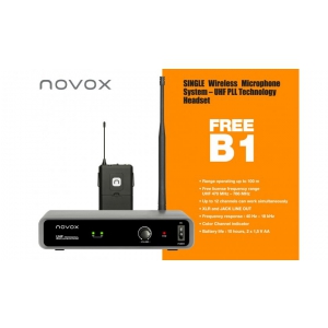 Novox Free B1 mikrofon bezprzewodowy nagowny