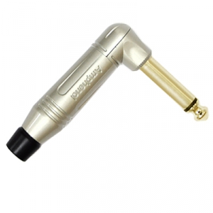 Amphenol ACPM-RN-AU jack TS ktowy, zocony