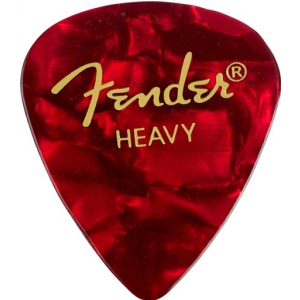 Fender 351 Red Moto Heavy kostka gitarowa