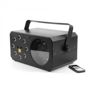 Flash LED Power Gobo Dual efekt świetlny 3 w 1 - laser, gobo, doświetlacz/chase