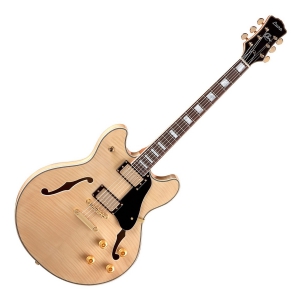 Luna Athena Semi Hollow Natural gitara elektryczna - WYPRZEDA