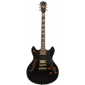 Washburn HB35 Black gitara elektryczna hollowbody