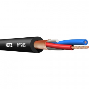 Klotz MY206  kabel mikrofonowy 50m, czarny